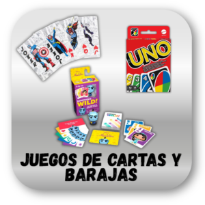 JUEGOS DE CARTAS Y BARAJAS