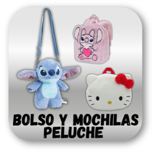 BOLSOS Y MOCHILAS DE PELUCHE