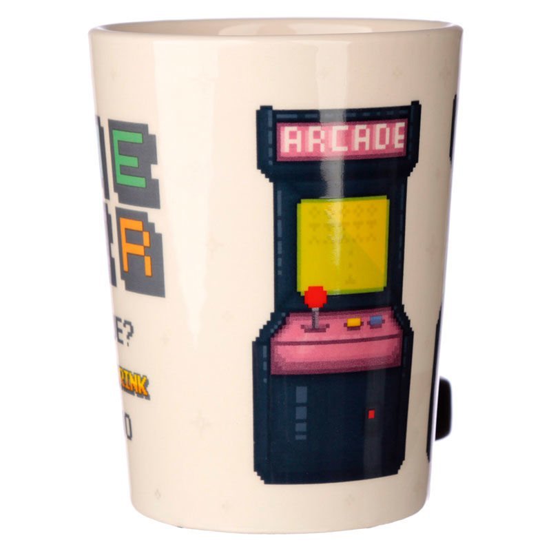 Taza asa 3D Joystick Arcade Game Over - Imagen 2