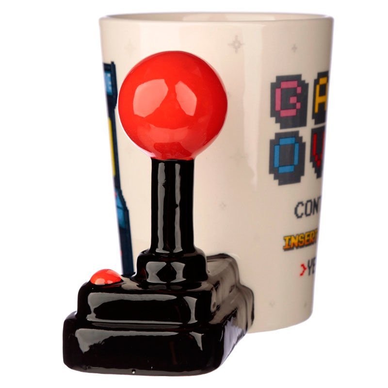 Taza asa 3D Joystick Arcade Game Over - Imagen 3