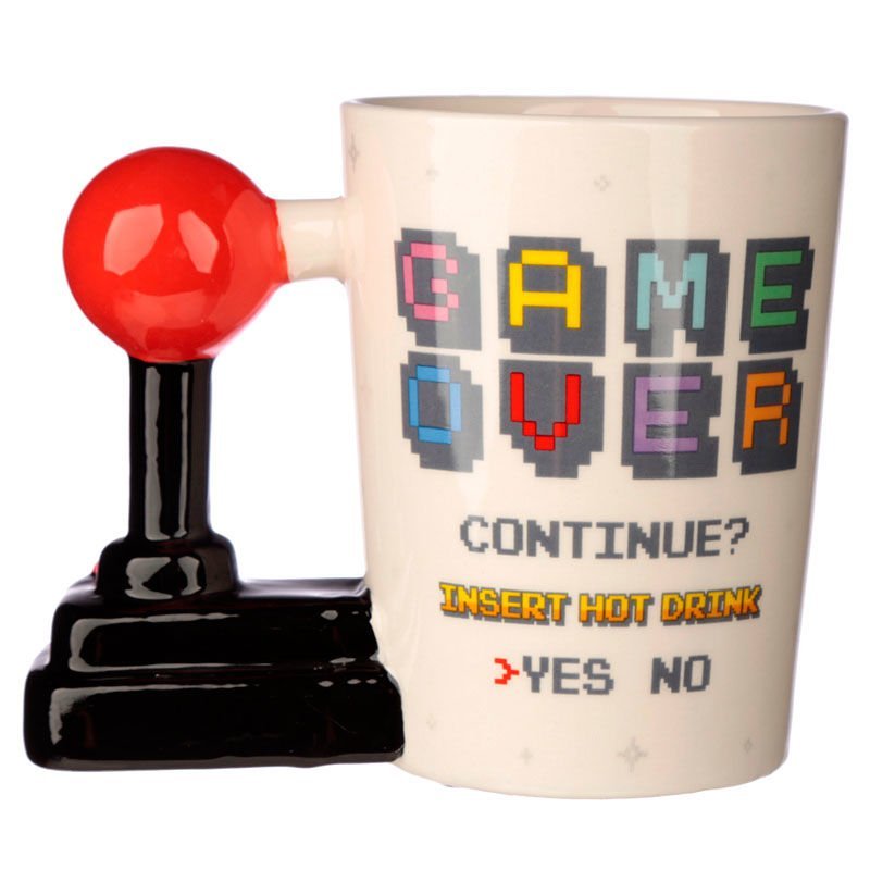 Taza asa 3D Joystick Arcade Game Over - Imagen 4