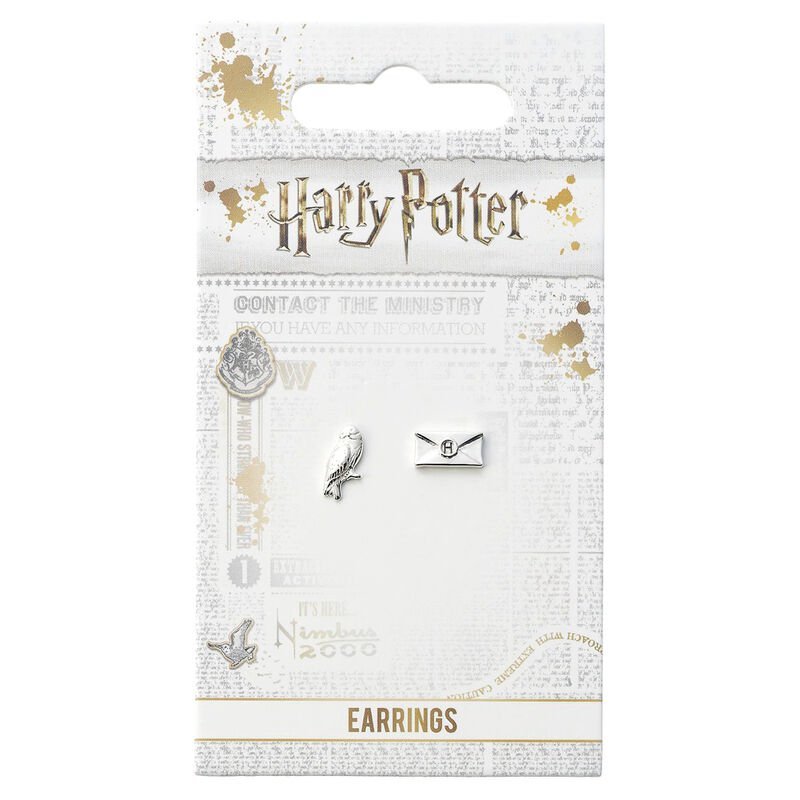 Pendientes Hedwig and Letter Harry Potter - Imagen 2