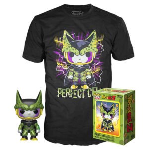 Set figura POP & Tee Dragon Ball Z Perfect Cell TALLA XL