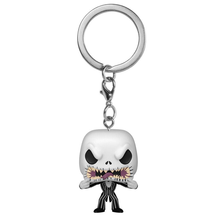 Llavero Pocket POP Disney Pesadilla Antes de Navidad Jack Scary Face