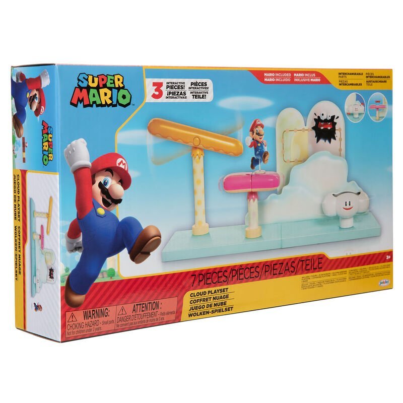 Playset Nube Super Mario Nintendo - Imagen 6