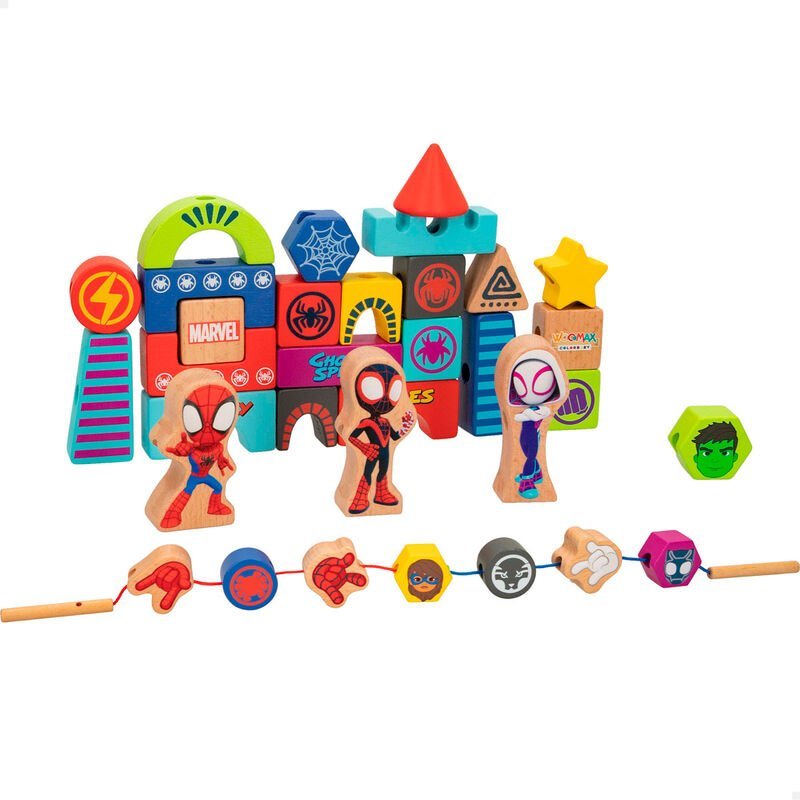 Playset madera Spidey Marvel - Imagen 2