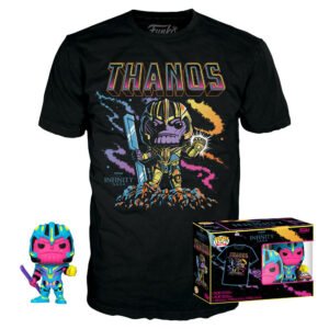 Set figura POP & Tee Marvel Infinity Saga Thanos Exclusive TALLA XL
