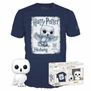 Set figura POP & Tee Harry Potter Hedwig TALLA L