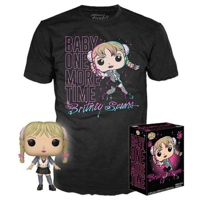 Set figura POP & Tee Britney Spears One More Time Exclusive Tallas S