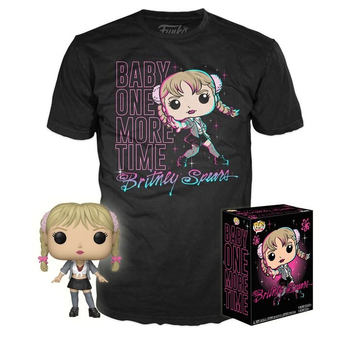 Set figura POP & Tee Britney Spears One More Time Exclusive TALLA L