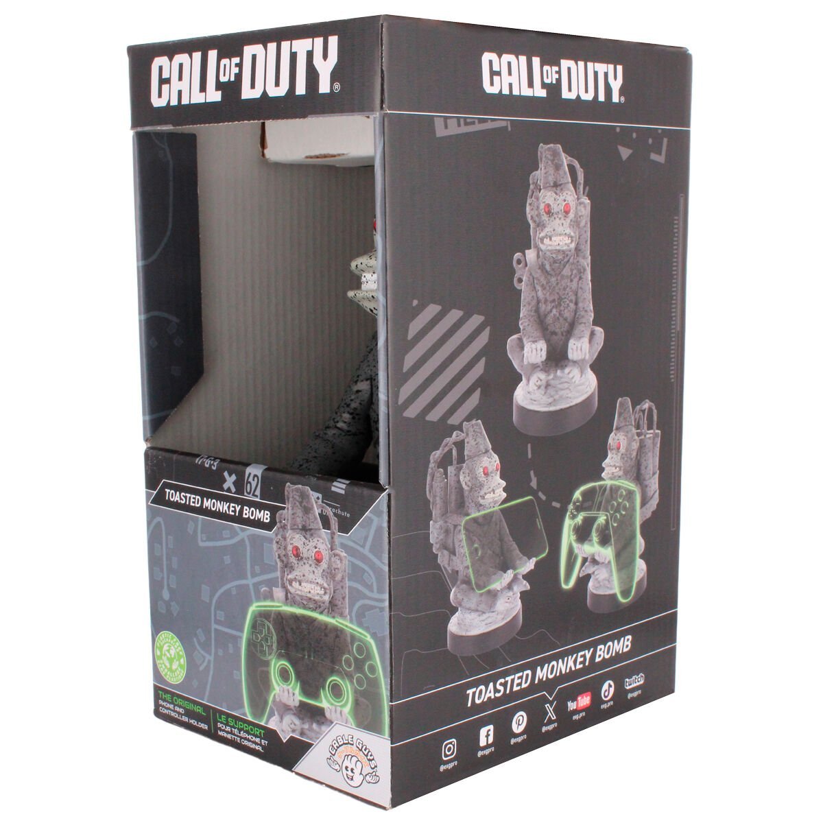 Cable Guy soporte sujecion figura Toasted Monkey Bomb Call of Duty 21cm - Imagen 10