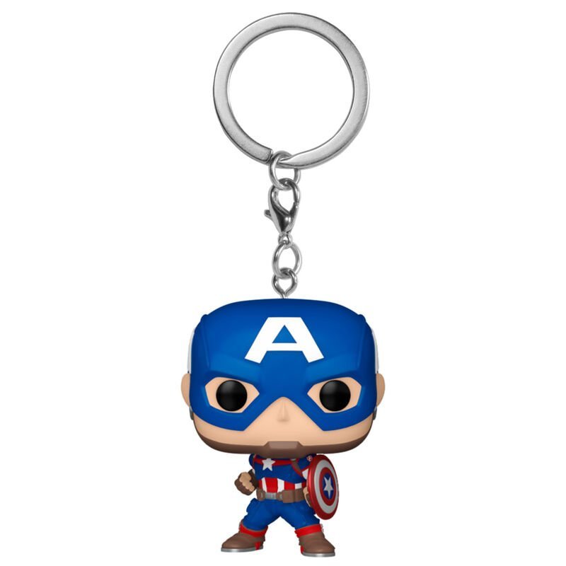 Llavero Pocket POP Marvel Capitan America Classics - Imagen 2