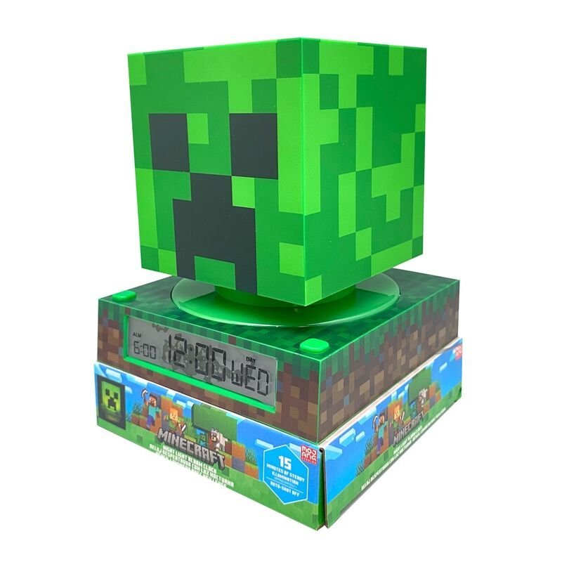 Lampara 3D con despertador Minecraft - Imagen 2