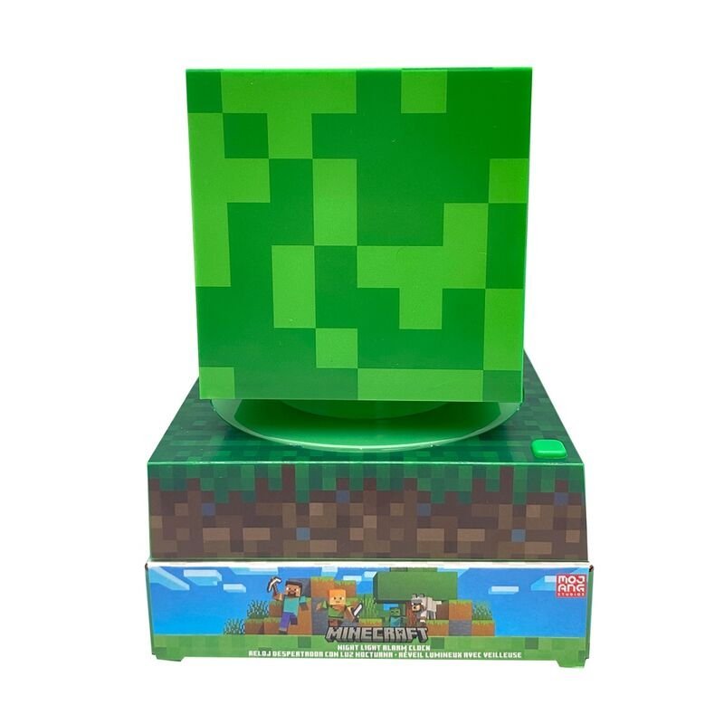 Lampara 3D con despertador Minecraft - Imagen 4