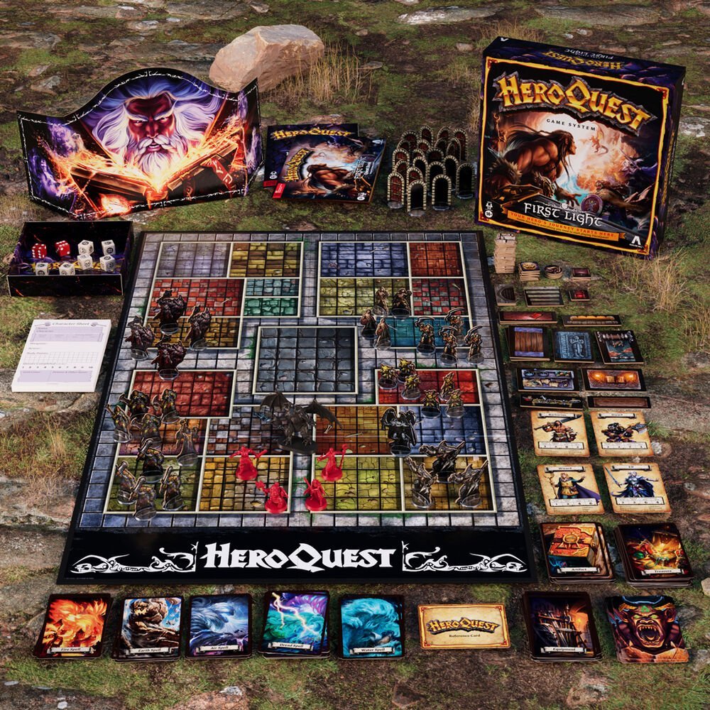 Juego mesa First Light Hero Quest español - Imagen 11