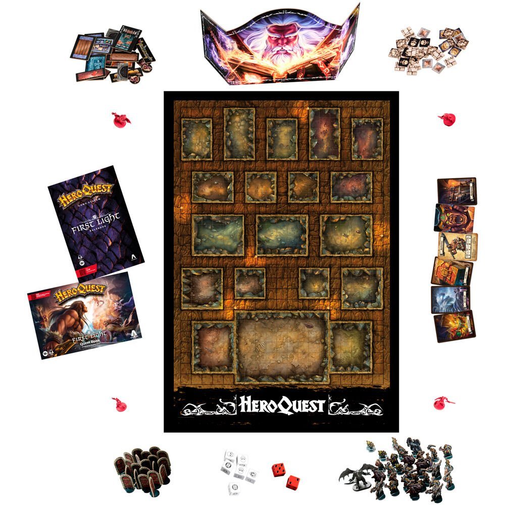 Juego mesa First Light Hero Quest español - Imagen 7