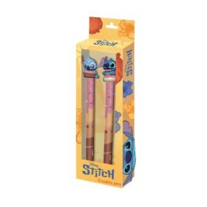 Blister 2 boligrafos borrables Stitch Disney