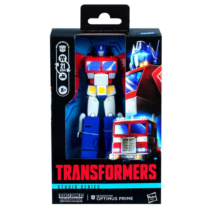 Figura Optimus Prime Studio Series Devastation Transformers 11cm - Imagen 6