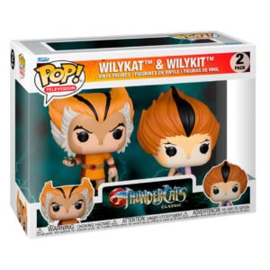 Blister 2 figuras POP Thundercats Wilykat & Wilykit