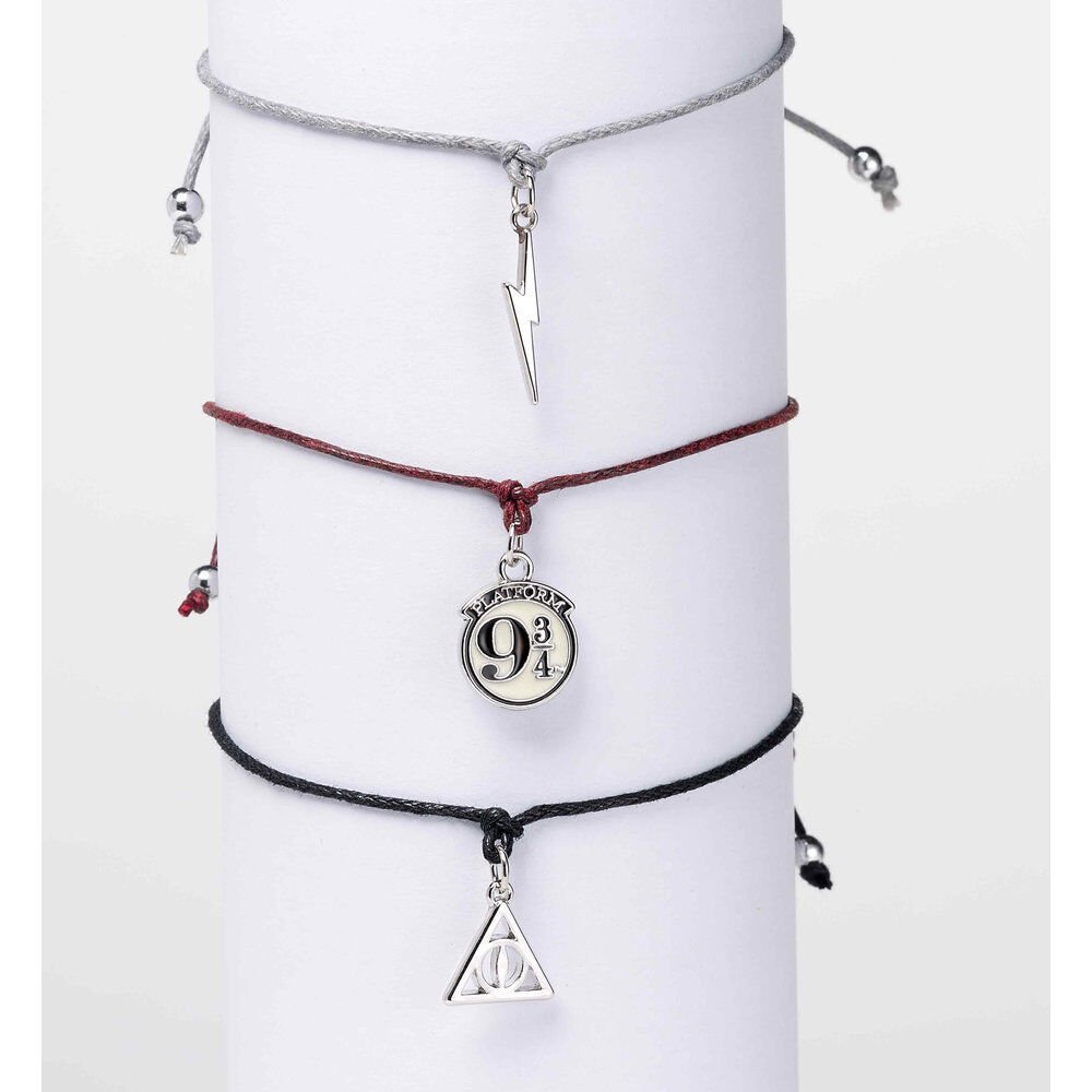 Set 3 pulseras Amistad Reliquias de la Muerte Harry Potter - Imagen 3