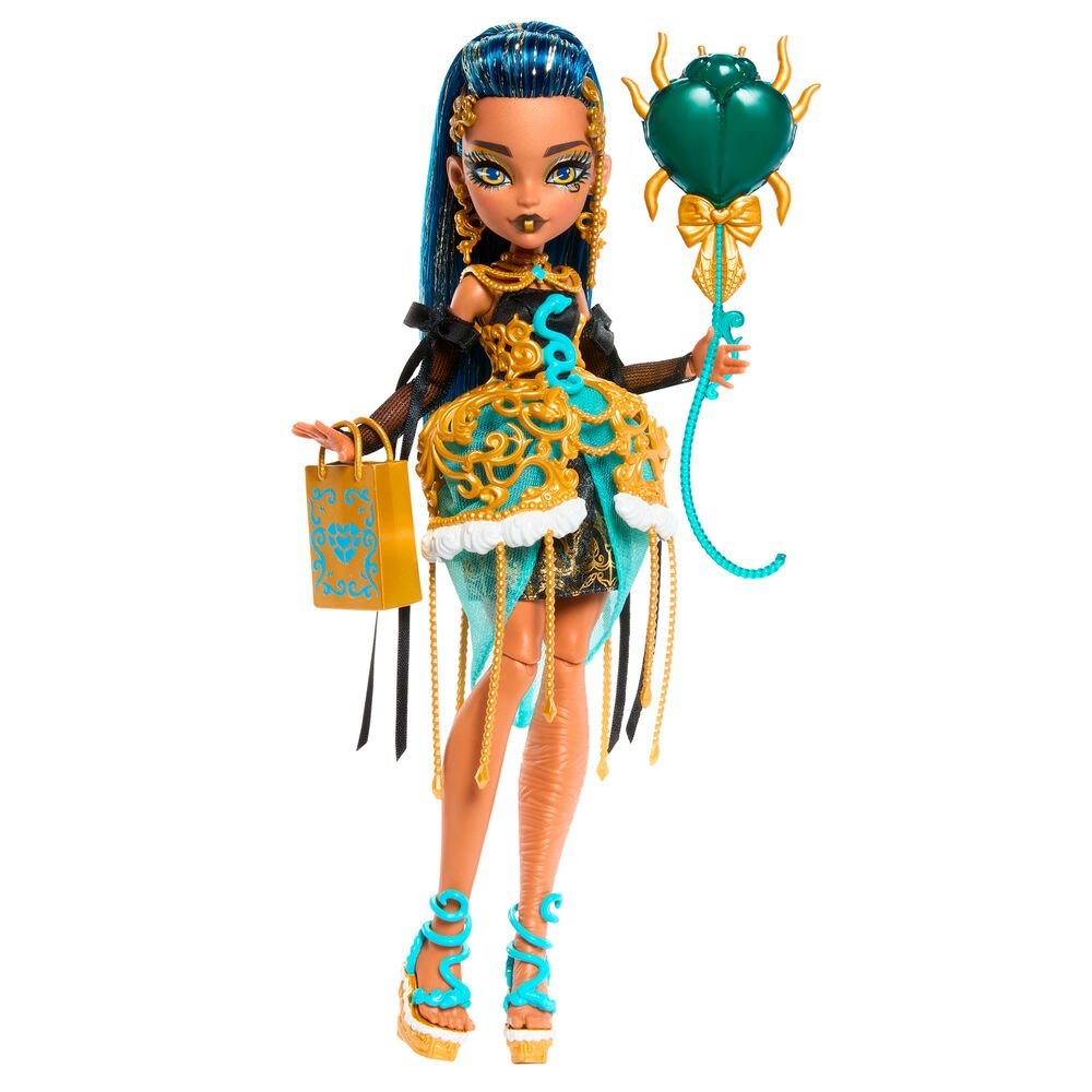 Muñeca Cleo De Nile Scary Sweet Birthday 1600 Monster High - Imagen 2