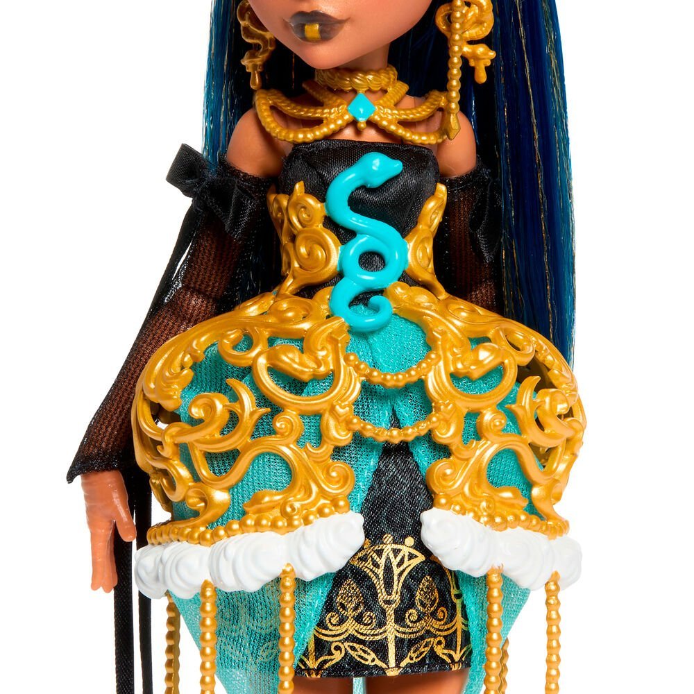 Muñeca Cleo De Nile Scary Sweet Birthday 1600 Monster High - Imagen 5