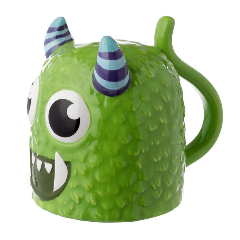 Taza 3D Monstruo Monstarz Verde 550ml - Imagen 3