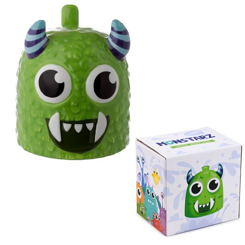 Taza 3D Monstruo Monstarz Verde 550ml - Imagen 5
