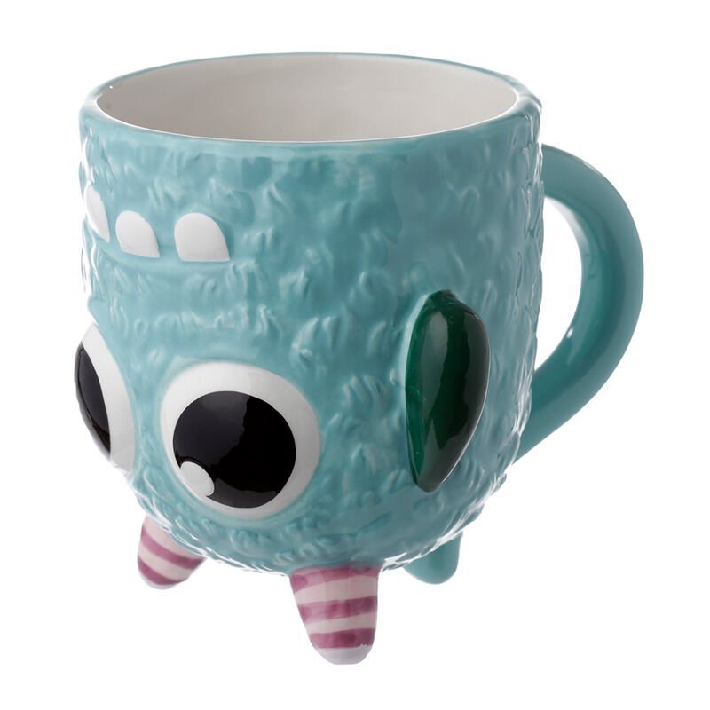 Taza 3D Monstruo Monstarz Azul 550ml - Imagen 3
