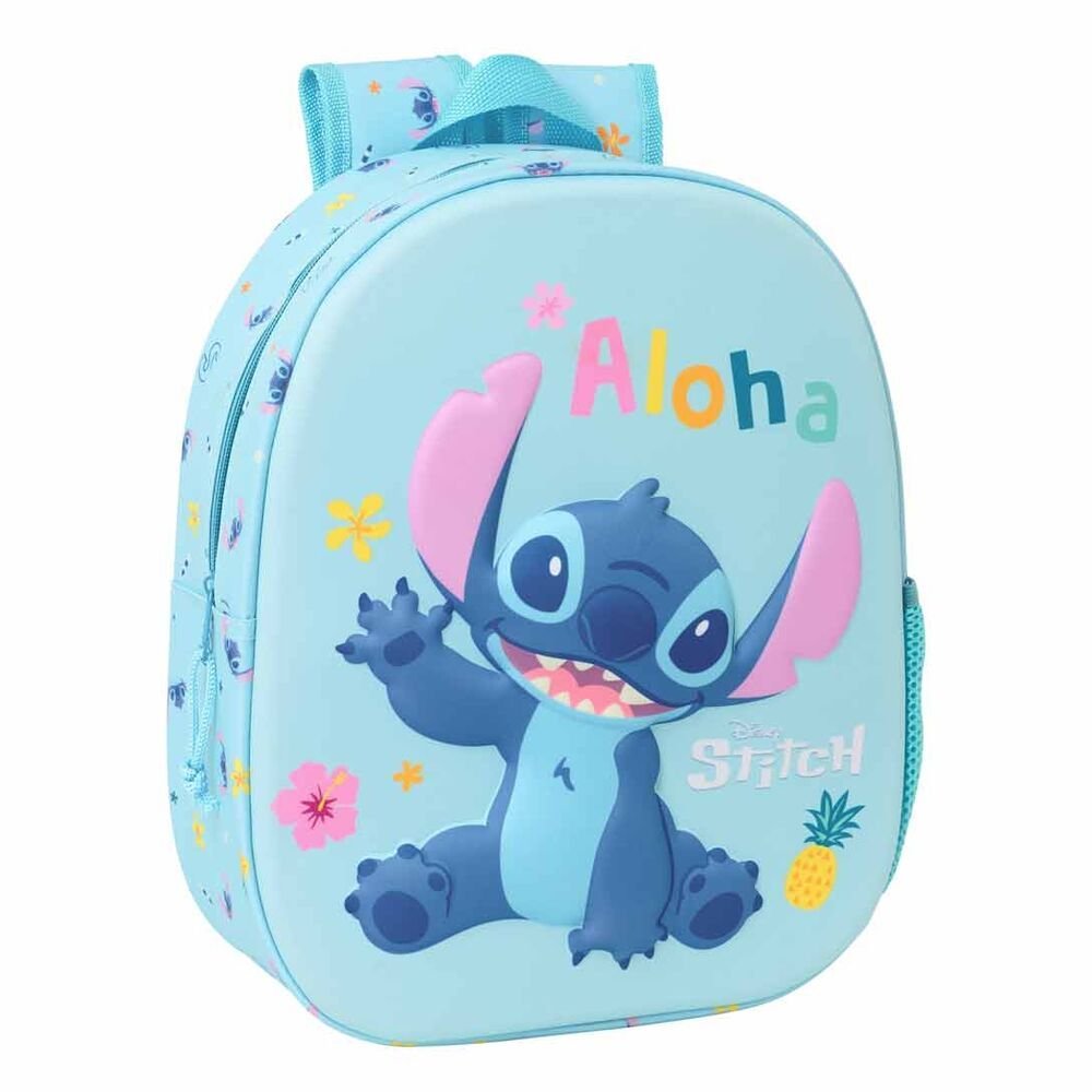 Mochila 3D Stitch Disney 33cm - Imagen 3
