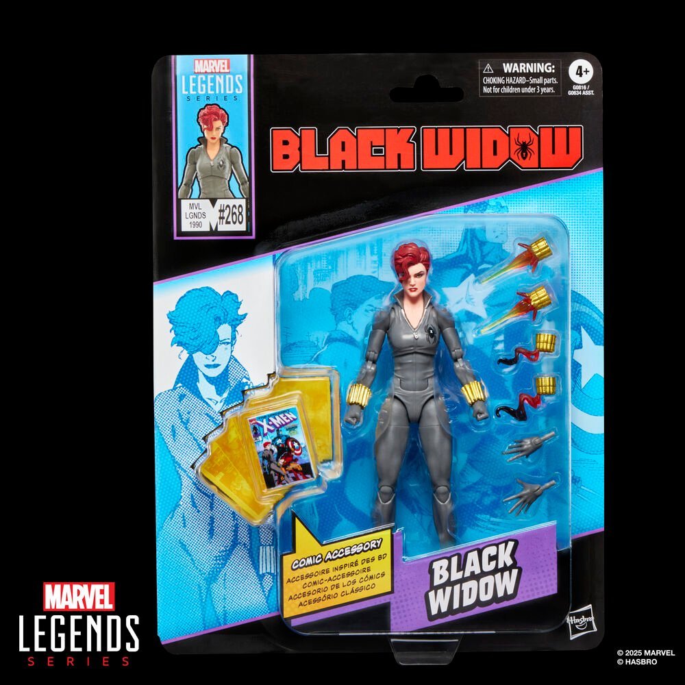 Figura Viuda Negra Black Widow Marvel Legends Series 15cm - Imagen 6