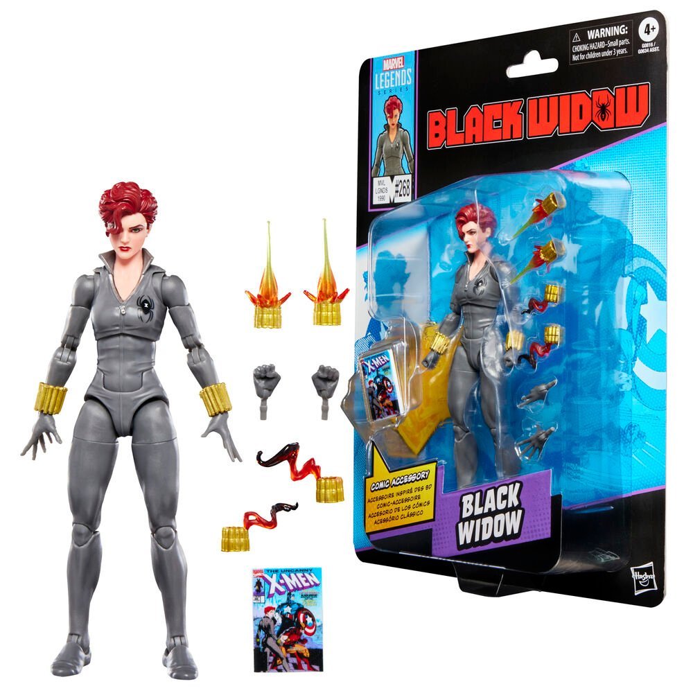 Figura Viuda Negra Black Widow Marvel Legends Series 15cm - Imagen 9