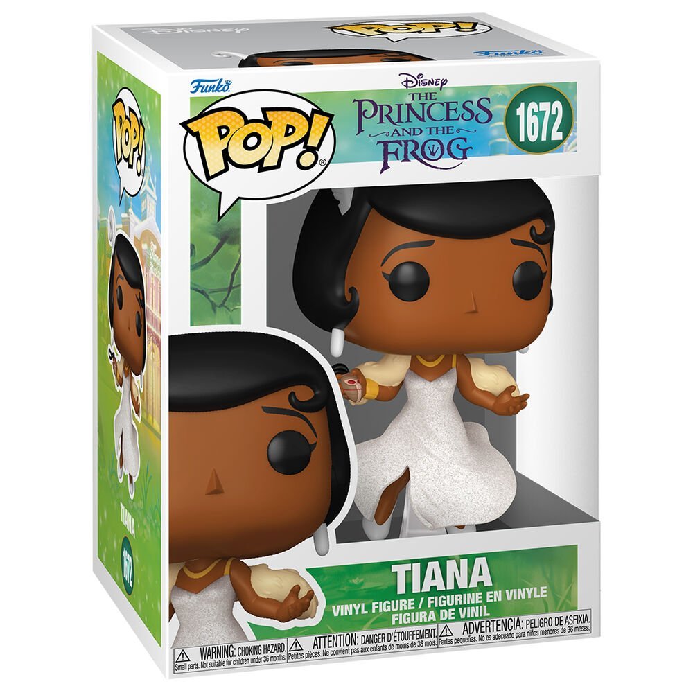 Figura POP Disney Tiana y el Sapo Tiana - Imagen 2