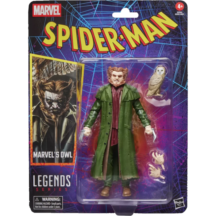 Figura Owl Spider-Man Marvel Legends Series 15cm - Imagen 9