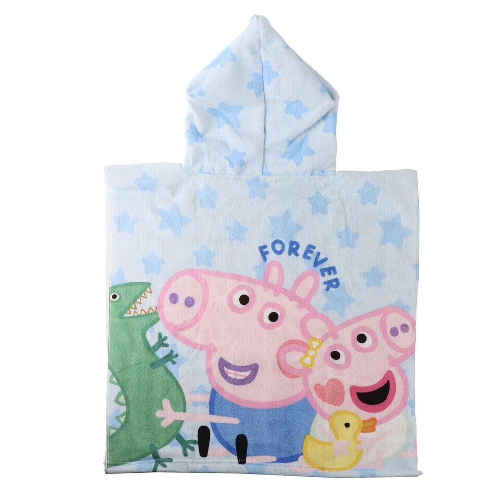 Poncho toalla Peppa Pig microfibra - Imagen 2
