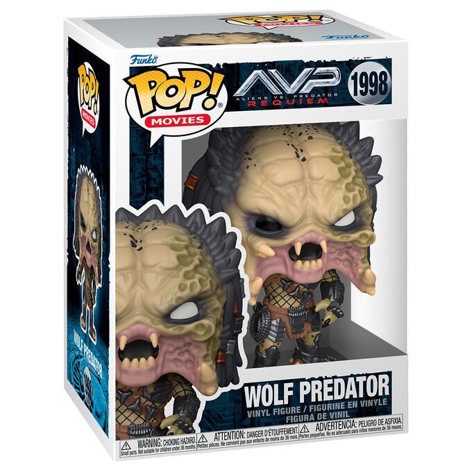 Figura POP Alien vs Predator Requiem Wolf Predator - Imagen 2