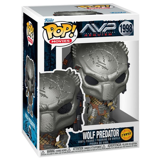 Figura POP Alien vs Predator Requiem Wolf Predator Chase - Imagen 2