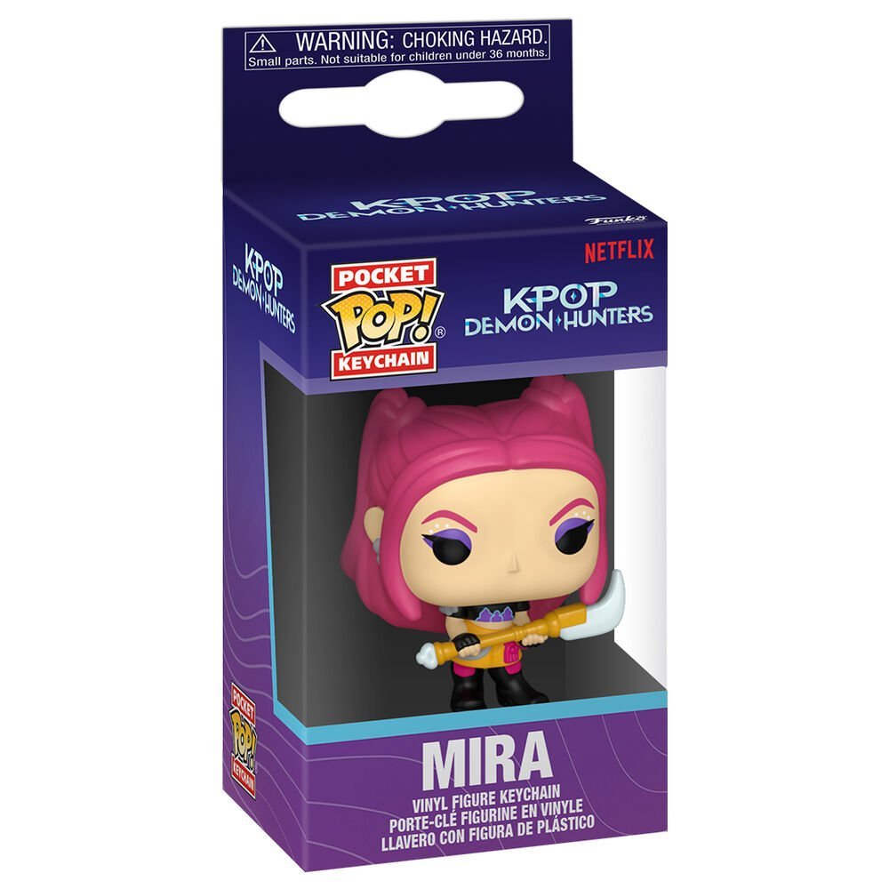 Llavero Pocket POP KPop Demon Hunters Mira - Imagen 2