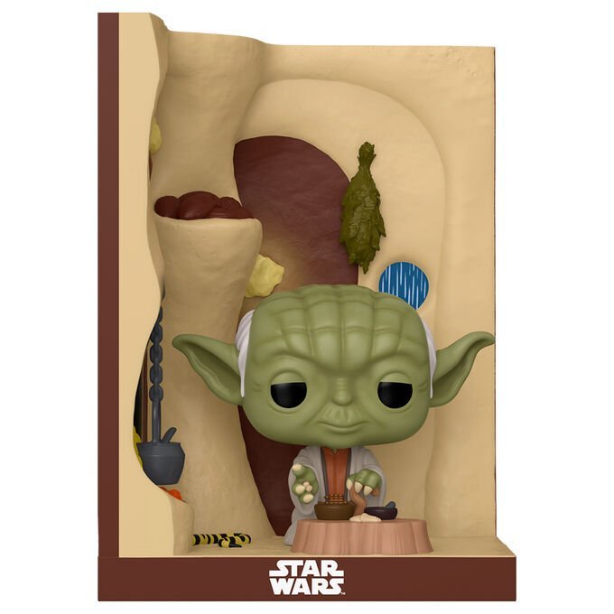 Figura POP Nooks Star Wars Yoda in His Hut - Imagen 2