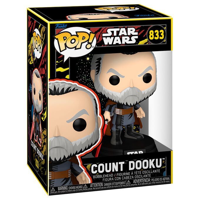 Figura POP Star Wars Count Dooku - Imagen 2