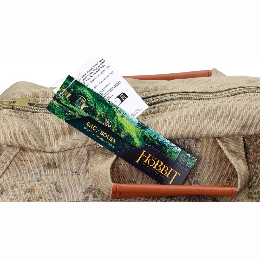 Bolso bandolera tela Mapa Hobbit - Imagen 7