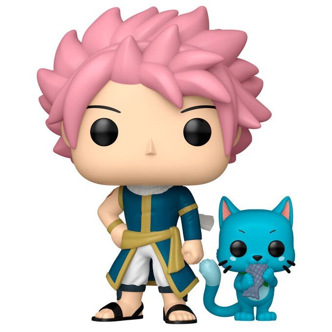 Figura POP Fairy Tail 100 Years Quest Natsu with Happy - Imagen 2