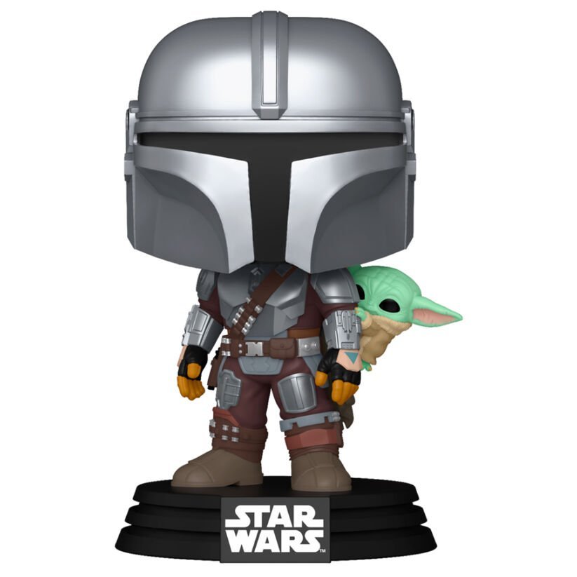 Figura POP Star Wars Mandalorian & Grogu - The Mandalorian with Grogu - Imagen 2