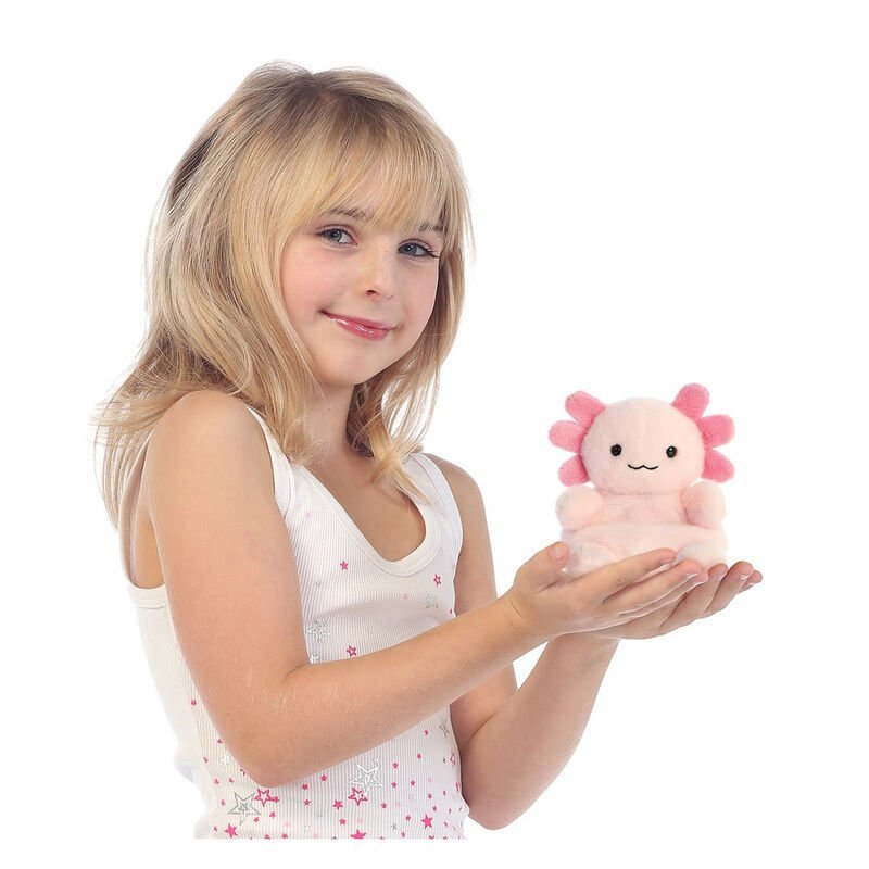 Peluche Ajolote Palm Pals 13cm - Imagen 6