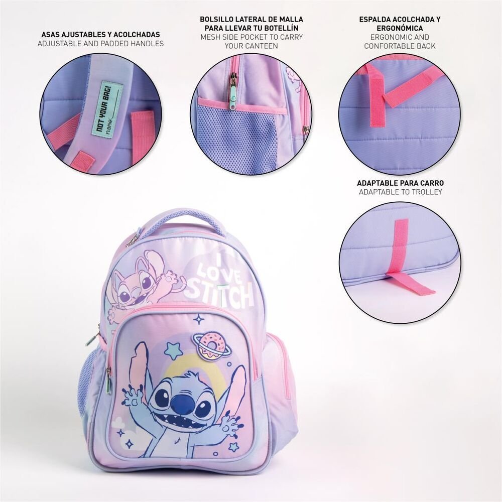 Mochila Stitch Disney 42cm - Imagen 4