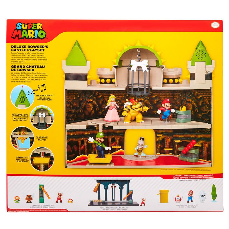 Playset Castillo Bowser deluxe Mario Bros - Imagen 9