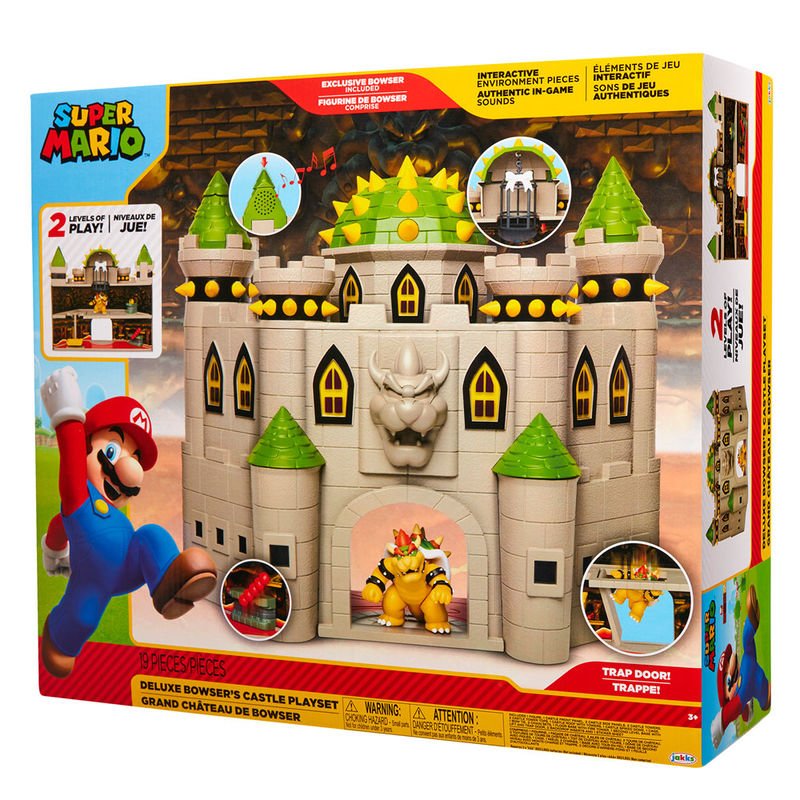 Playset Castillo Bowser deluxe Mario Bros - Imagen 10