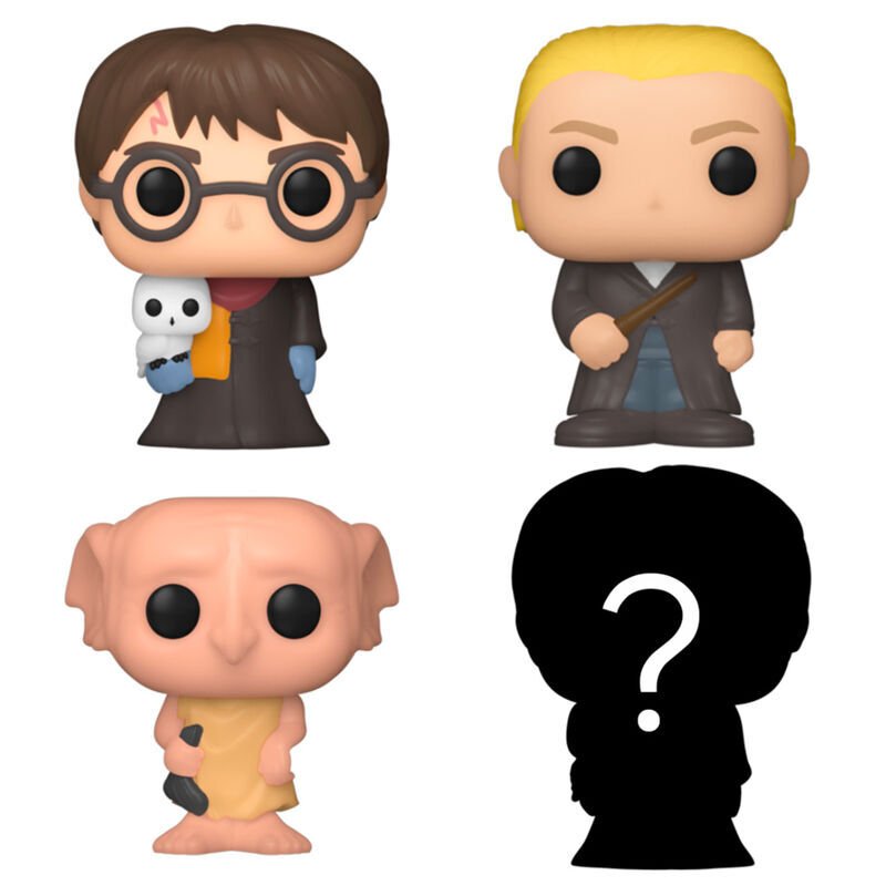 Blister 4 figuras Bitty POP Harry Potter - Harry Potter - Imagen 2