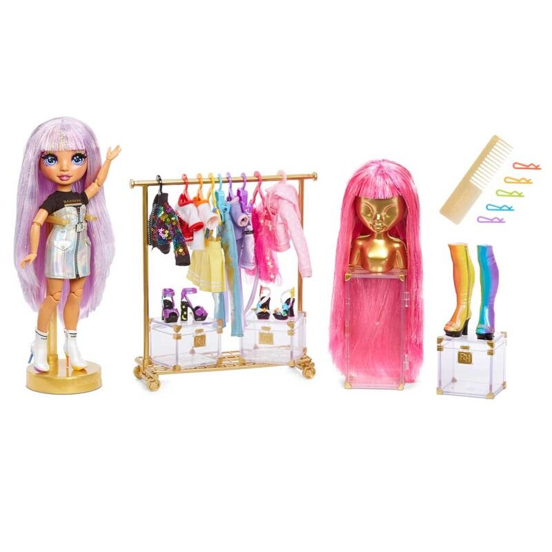 Muñeca Avery Fashion Studio Rainbow High 25cm - Imagen 2