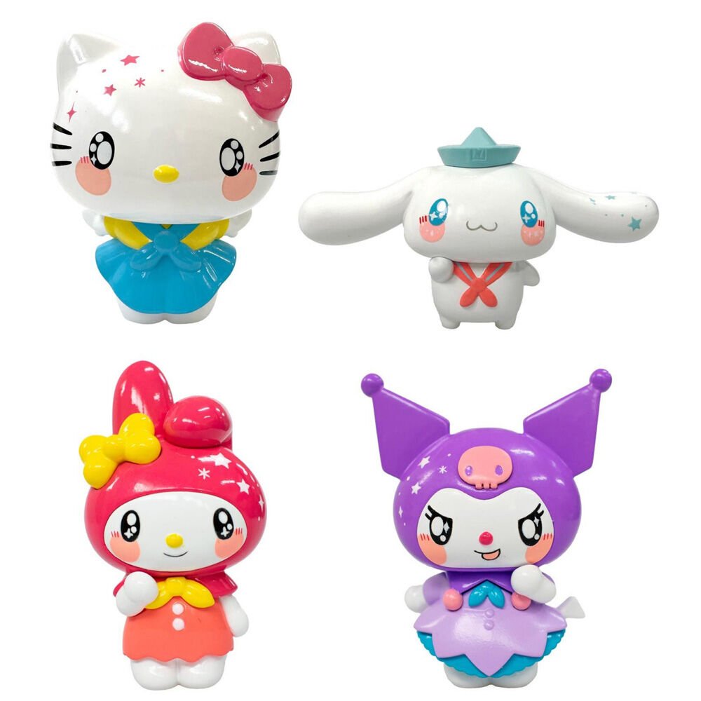 Blister 4 figuras Hello Kitty Friends - Imagen 2